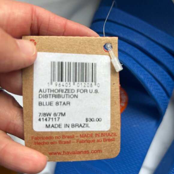 NWT Havaianas Slide Stradi- Size 7/8- - Picture 7 of 7